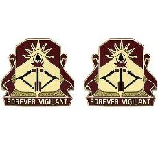 188th ADA (Air Defense Artillery) Regiment Unit Crest (Forever Vigilant)